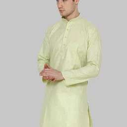 ROYAL KURTA Men Green Kurta with Pyjamas image 3