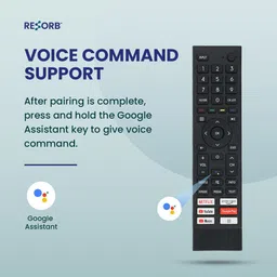 RESORB LED 671 Voice Remote for Hisense Smart Tv Remote LCD LED OLED QLED UHD 4K Compatible with Hisense LCD LED OLED QLED UHD SMART 4K ANDROID TV Remote Controller image 2