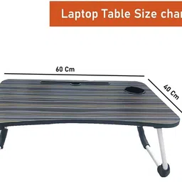 mayko & bayko Study Table and Laptop Table Wood Portable Laptop Table image 4