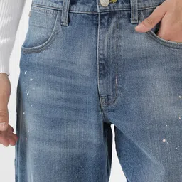 Wrangler Men Low-Rise Heavy Fade Stretchable Cotton Jeans image 4