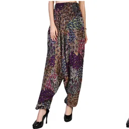 narnari Printed Rayon Women Harem Pants-picture-15