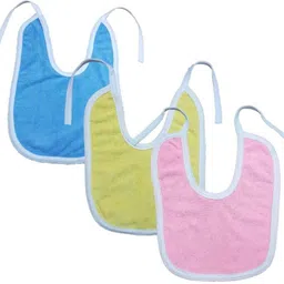 brandonn Double Layered Towel Bibs With Knot Multicolor-picture-14