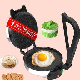 nifa tech ® Electric Automatic Roti Maker Machine with 1100 Watts Roti/Chapati/Paratha RT Roti and Khakra Maker-picture-32