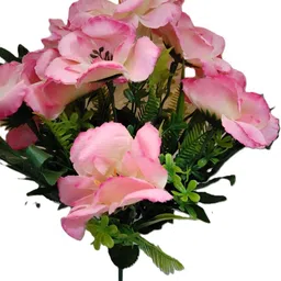 vensa kins Pink Rose Artificial Flower image 2