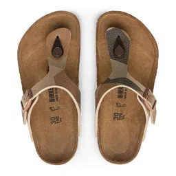 Birkenstock Boys Gizeh Printed Narrow Width Comfort Thong Sandals image 4