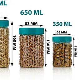 sloppy Plastic Grocery Container - 1200 ml, 650 ml, 350 ml, 250 ml image 2