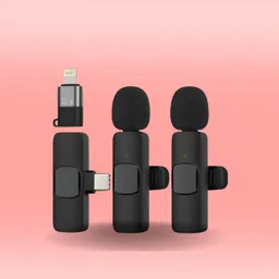 guggu K9 Dual Wireless Mic WithCollar Microphone for YouTube &Live Voice RecordingF23 Microphone-picture-12