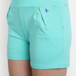 AMSWAN Women Low-Rise Running Sports Shorts image 2