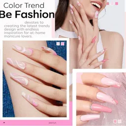 bolt bee Gel Nail Polish, Super Glossy, Quick Drying, Set 15ml Each (133,110,99,44) image 4