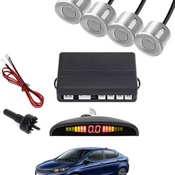 maties Universal Car Reverse Parking Sensor With LED Display ,Buzzer 226 4Parking Sensor Increased Safety For Passengers Silver 226 Parking Sensor-picture-27