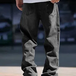 brexx Men Regular Mid Rise Grey Jeans image 2