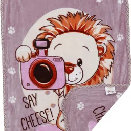 goyal's Animal, Cartoon Crib Crib Baby Blanket for Mild Winter image 3
