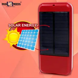 pick ur needs Solar Power Bank Cum 21 Hi-Bright Led 6 hrs Lantern Emergency Light image 3