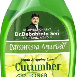 parampara ayurved Cucumber Skin Toner for Soft & Glowing Skin 250ml Men & Women-picture-12