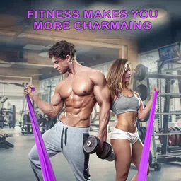 health care devices Resistance Loop Band for Legs and Hand Loop Elastic Belt Round Rubber Rope Resistance Tube image 3