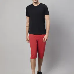 mack jonney Solid Men Three Fourths image 4