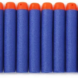 inditradition Form Bullet Darts for Toy Gun | All Blaster Guns, 7.1x1.5 cm, Blue Soft Tip Dart-picture-12