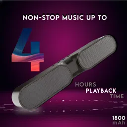 YAROH G46_America Wireless Rechargeable Bluetooth Speaker - Home Theatre Soundbar! 10 W Bluetooth Laptop/Desktop Speaker image 4