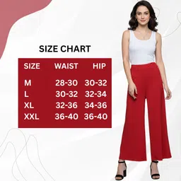 ak shamshahid garments Pack of 5 Regular Fit Palazzos For Casual Wear | Everyday Wear Women Pyjama Women Pyjama image 5