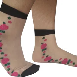 ramnretail Women Self Design Ankle Length-picture-12