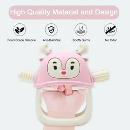 mom's aura Baby Teething Toys for 0-6 Months Teether image 4