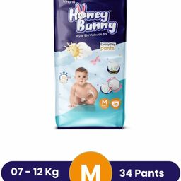 honey bunny Baby Diaper Pants|Extra Soft with bubble top sheet|12 Hour protection PANTS DAIPER-picture-37