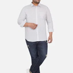 John Pride Men Plus Size Casual Shirt image 2