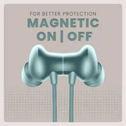 qexle MONSTER Z2 - MAGNETIC POWER OFF/ON 48Hr Playtime Headphone Neckband(YT) Bluetooth Gaming Headset image 4