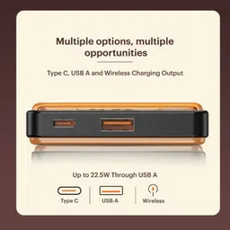 urban 10000 mAh 22.5 W Wired & Wireless With MagSafe Compact Pocket Size Power Bank image 3