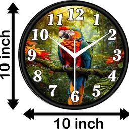 adventure creation Analog Black Clock image 2