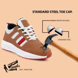 trapsy Steel Toe Nappa Leather Safety Shoe image 2