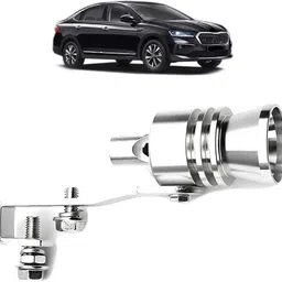 brothertwo Turbo Sound Changer Aluminium Alloy Whistle Compatible with Skoda Slavia Car Silencer image 1