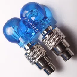 rebound Cycle Skull Ghost Valve Light (1 Pair) Wheel Valve Cap Cycle Tyre Light Bell image 4