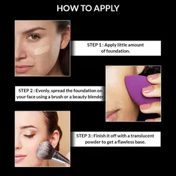 Stars Cosmetics Waterproof & Long Lasting Cream Face Make Up Foundation Matte Cream 8 g-D4 image 2