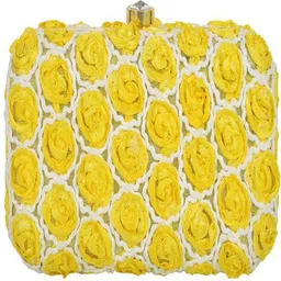 d'vine luxe Casual Yellow Clutch-picture-17