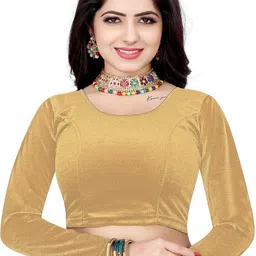 sanvi vogue Round Neck Women Blouse image 1