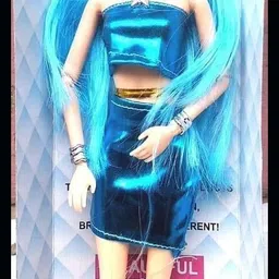 mgt creation A-Pretty Blue Foldable Party Doll for all PRINCESS-picture-15