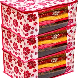 Champaran Industries Saree Cover Cotton Laundry Bag-image-78