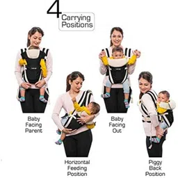 littlefly Super soft High Quality Baby Carrier 4 in 1/Carry Bag/Cuddler Kids Facing In and Out Position Baby Carrier Baby Carrier image 4