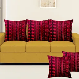 actos Microfibre Abstract Cushion Pack of 5 image 2