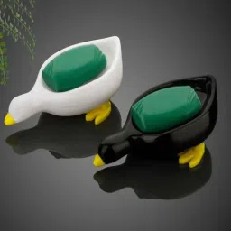 5 needs Assorted Duck Shape Soap Dish Case Holder (1Pc)-picture-16