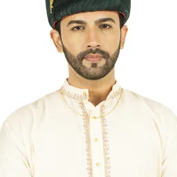 PRIYAKANT SAFAWALA Solid Pagri image 1