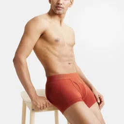 jockey LM02 Solid Tencel Lyocell Fiber with StayFresh Tech Men Trunks image 5