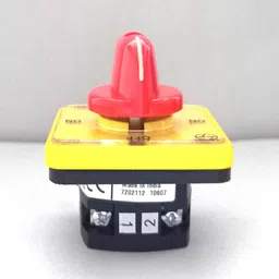 Salzer (L&T) 2 pole ON-OFF 61198 10A S10 B03 Cam Operated Rotary Switch image 3