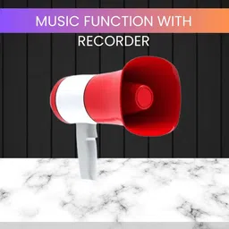 frony Bhopu Portable Megaphone, Siren Loudspeaker Function & Long Battery LifeA409 Bhopu Portable Megaphone, Siren Loudspeaker Function & Long Battery LifeE409 Outdoor PA System-picture-10