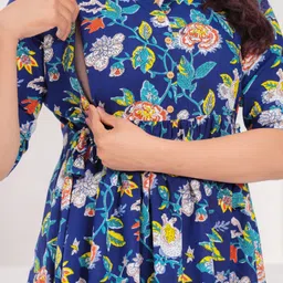 bhatras Women Printed Viscose Rayon Anarkali Kurta-picture-25