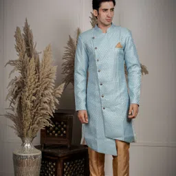 AMZIRA Self Design Sherwani-picture-17