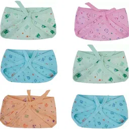 New born Baby Cotton Cloth Diapers /Langot / nappy Washable and Reusable Nappies-image-79