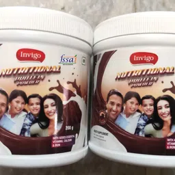 VESTIGE INVIGO KIDS PROTIEN POWDER 200GM pack of 2 CHOCOLATE Powder-image-53