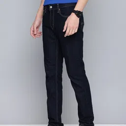 levi's Men Slim Mid Rise Blue Jeans image 2
